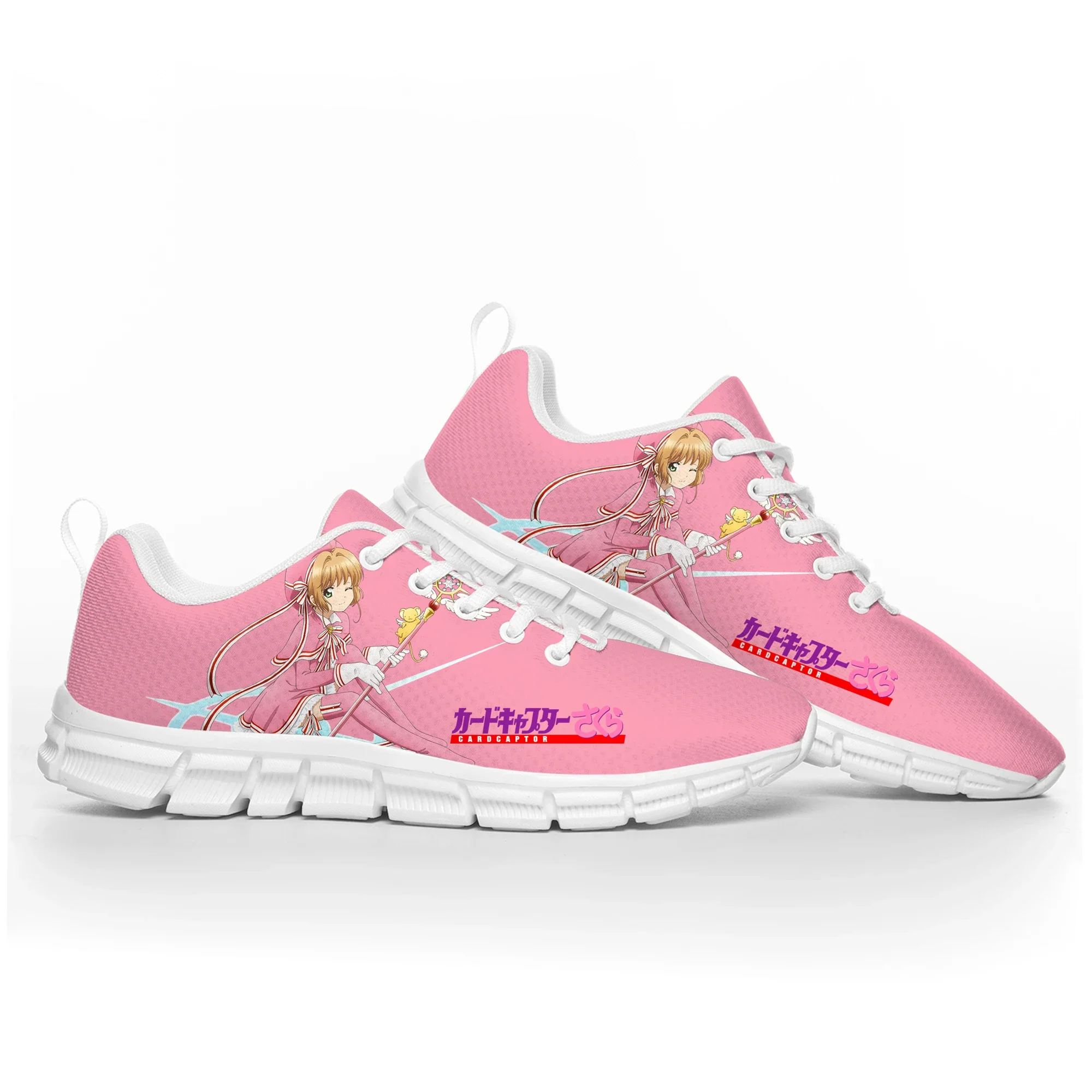 Cardcaptor Sakura Kinomoto Anime Sports Shoes Mens Womens Teenager Kids Children Sneakers Custom High Quality Couple Casual Shoe