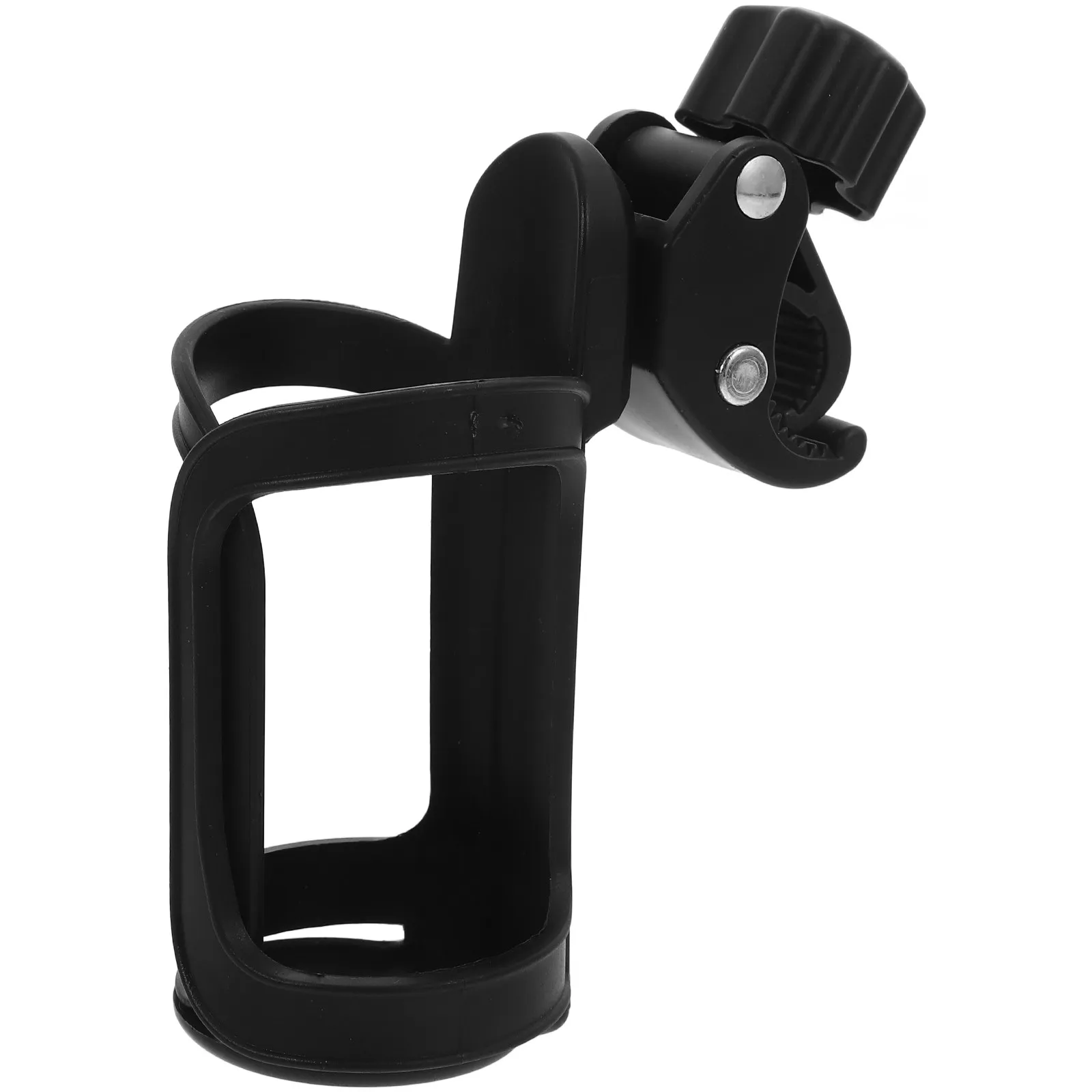 

Black Quick-Release Clamp Cup Holder for Wheelchair Stroller Bicycle Scooter Motorcycle Walker Electric Bike Mobility Scooter