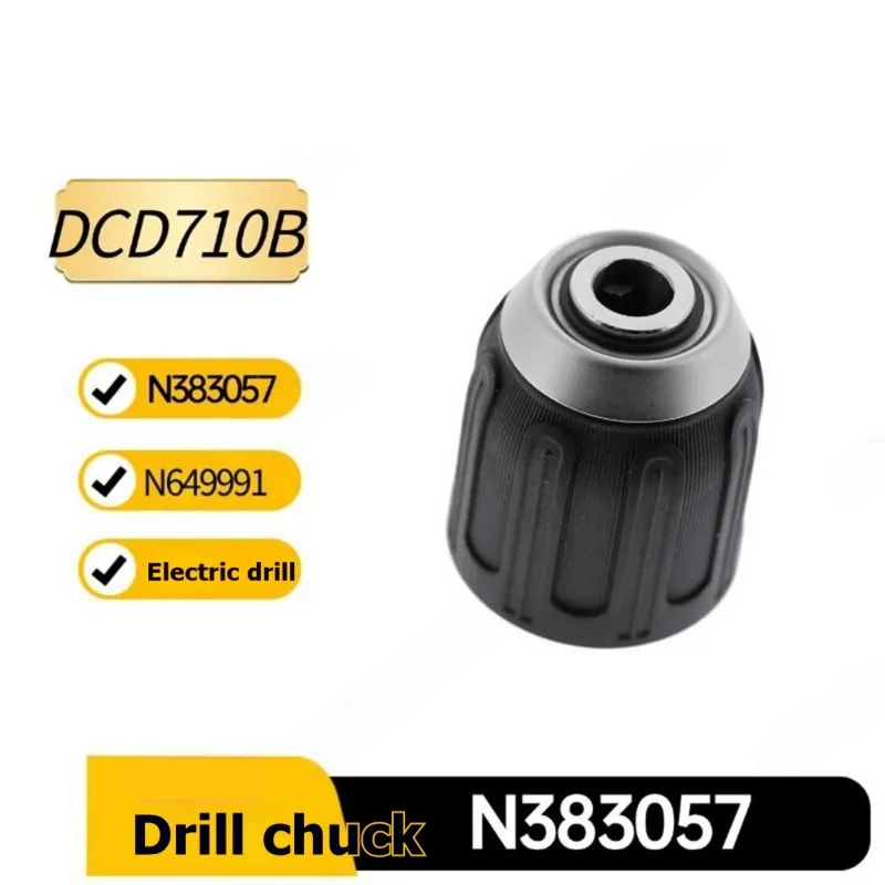 【flash-sale-】n383057-n649991-drill-chuck-for-dcd710b-dcd710s2-drill-keyless-chuck-power-tool-replacement-parts