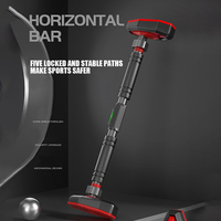 Portable Adjustable Steel Horizontal Bars Gym Home Exercise Fitness Horizontal Door Frame Pull up Bar