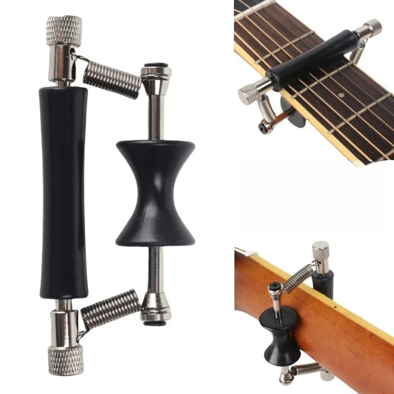 1pc Guitar Capo Adjustable Capo with Sliding Mechanism Suitable for Electric Acoustic Guitars Guitar Parts & Accessories