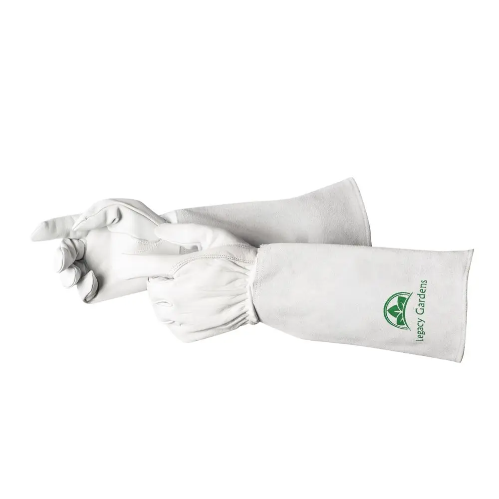 

Садовые перчатки для женщин и мужчин, устойчивые к проколам и порезам, с длинными усиленными манжетами, подходят для работы с шипастыми кустами.