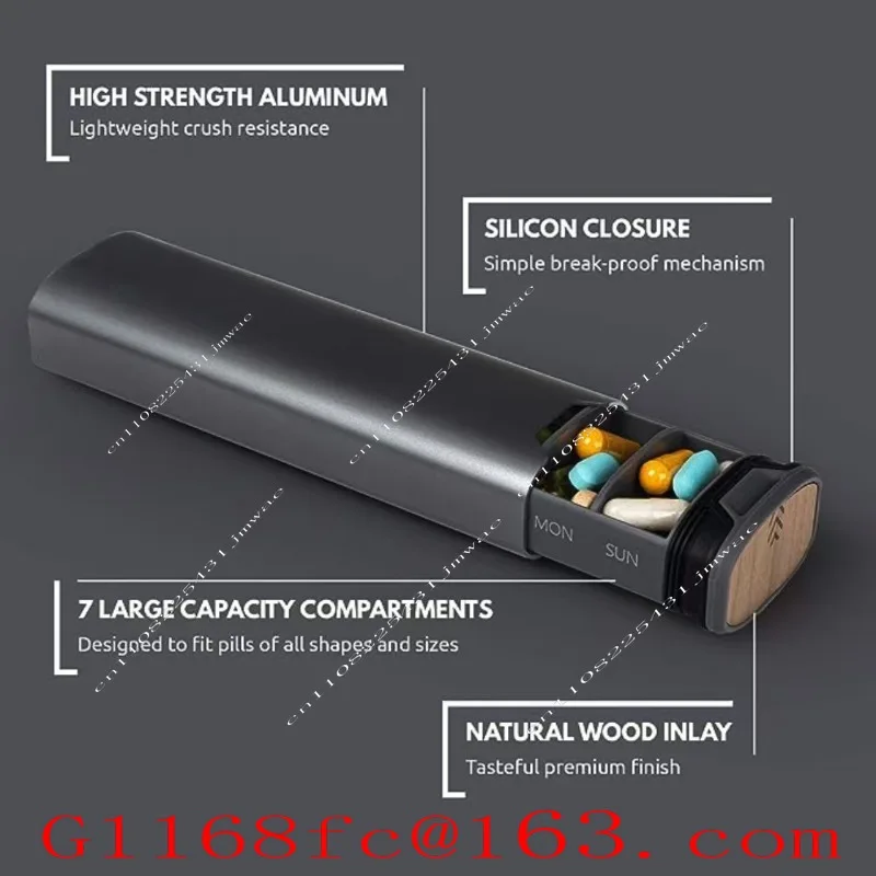 Aluminum Alloy Enclosed Large Capacity Travel Portable Sealed Moisture-proof and Waterproof Partition Box