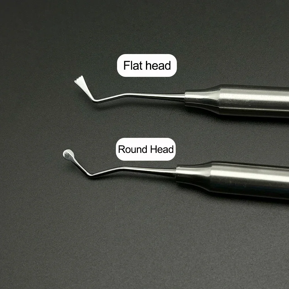 

2pcs Dental Gingival Retraction Cord Kit, Ergonomic Double-Ended Cord Packer & Splitter for Precision Dental Work