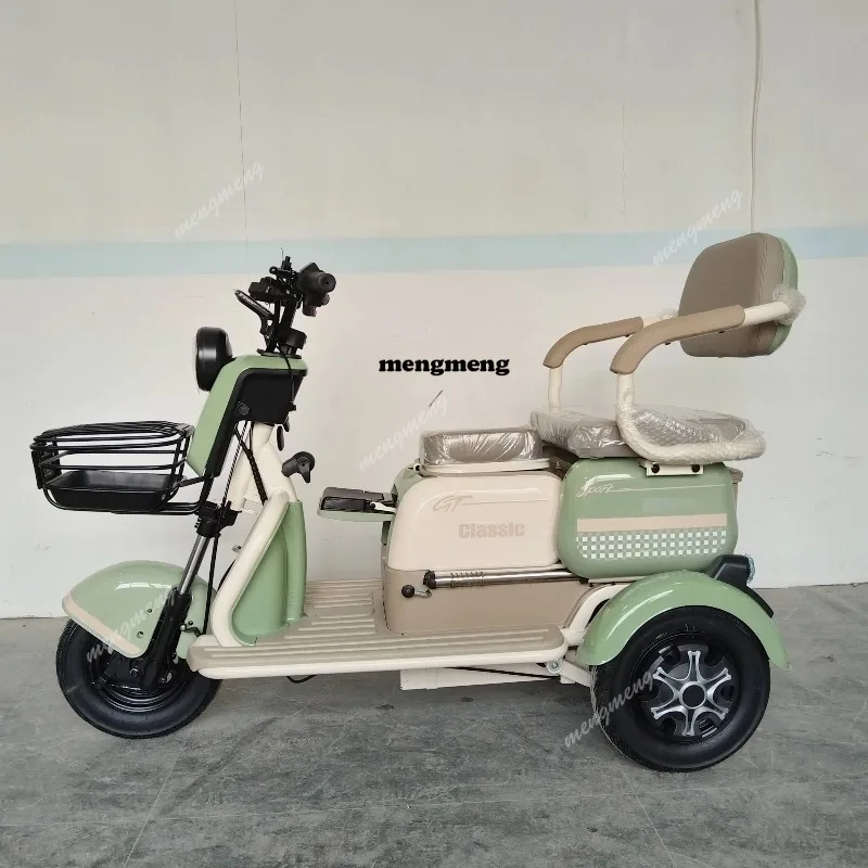 500w-1000w Three-wheel Electric Vehicle Factory Pull Cargo Load Electric Bicycle Pull Guests 3-wheel Electric Motorcycle