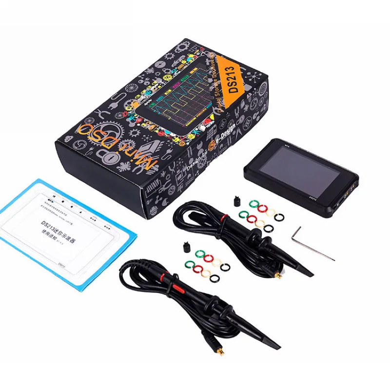 DS213 Handheld Digital Storage Oscilloscope Handheld Mini Portable Oscilloscope Four Channel Automotive Maintenance