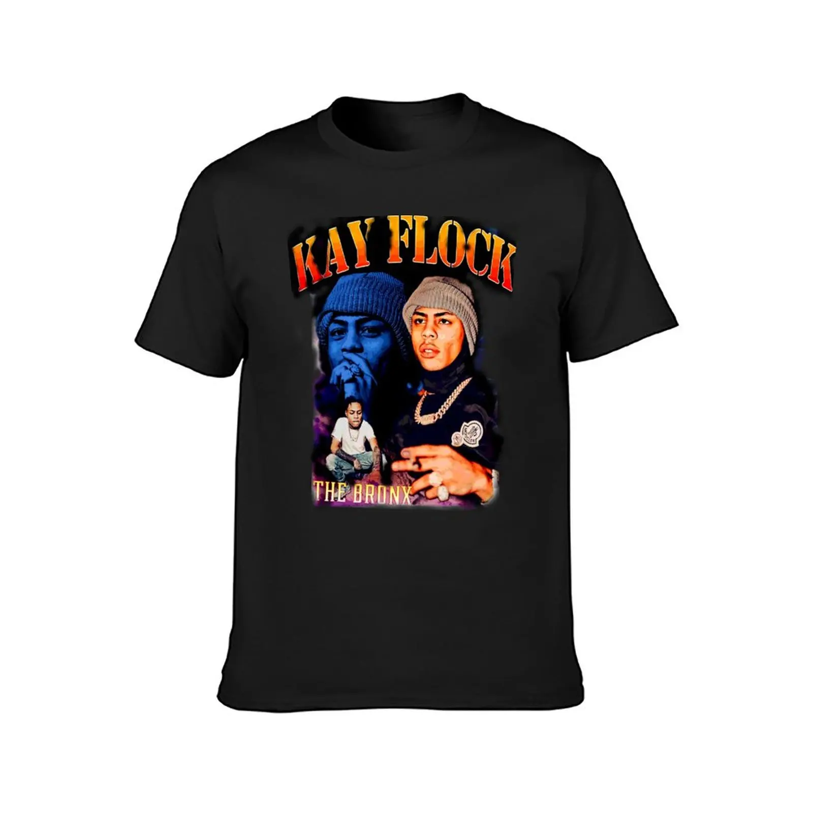 Kay flock Rap Bootleg Design T-Shirt vintage clothes animal prinfor boys hippie clothes summer tops mens clothing