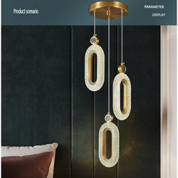 Fumi Pendant Lighting for Kitchen Island LED Modern Gold Mini Pendant Lights for Bedroom Hallway Entryway Kitchen Island Light