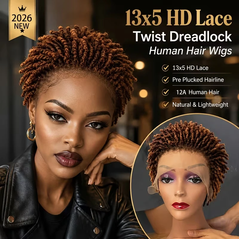 Women's Twist Dreadlock Lace Front Wig