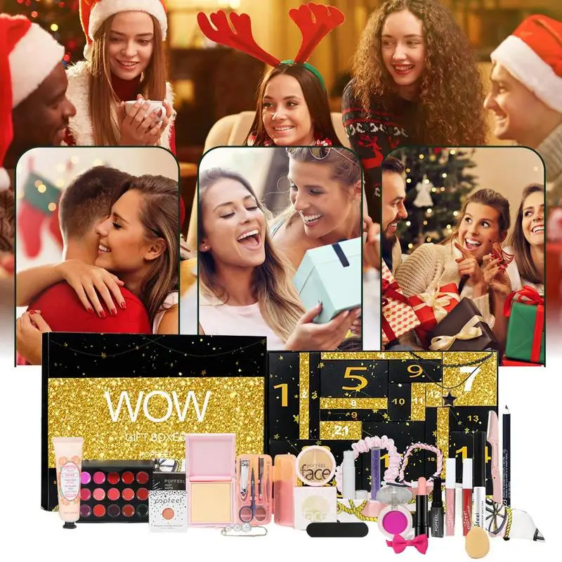 Beauty Advent Calendar Beauty Set Countdown Calendar Christmas Advent Calendar Makeup Set For Girls gift 24 Day Makeup Calendar