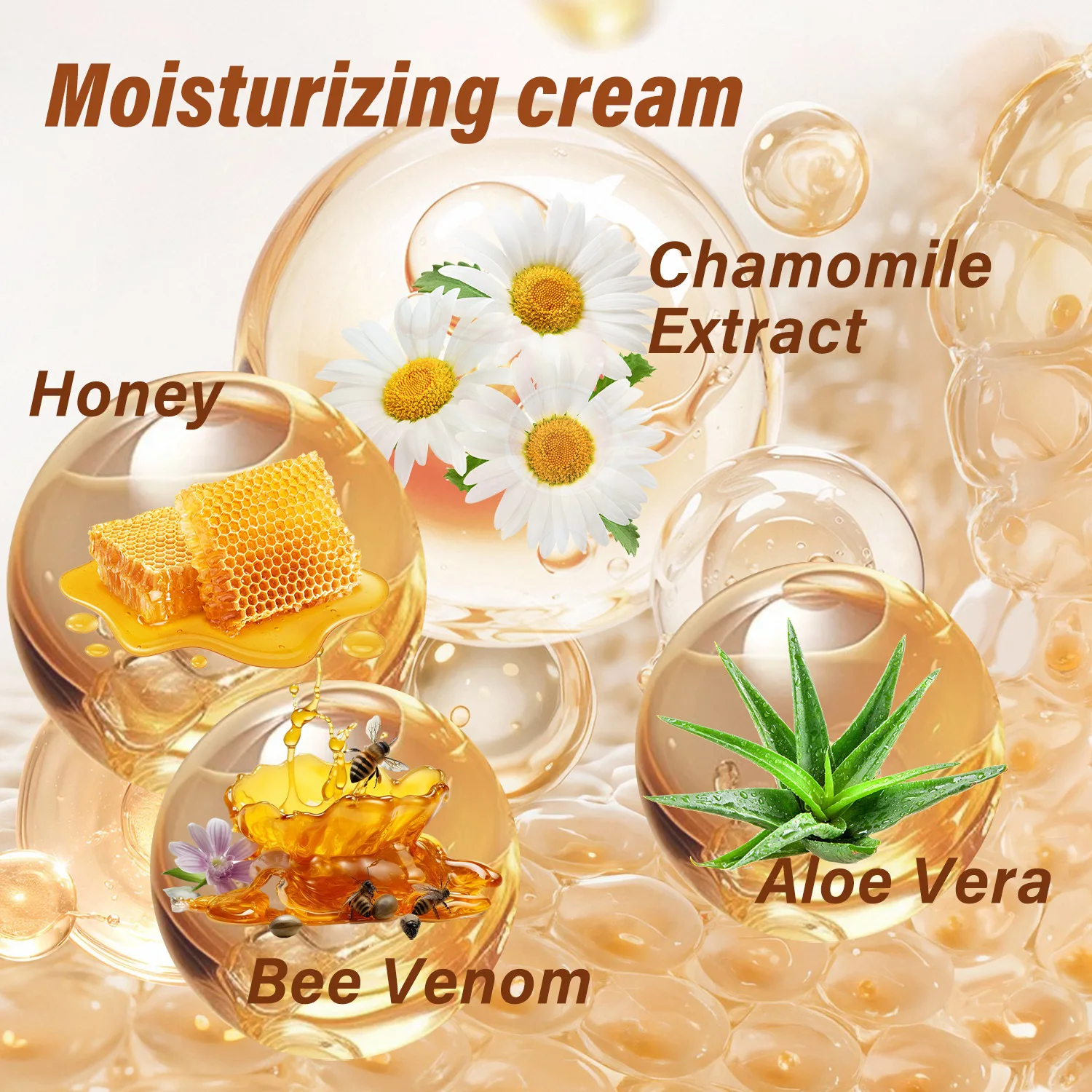 Bee Venom Moisturizing Cream – Repair Extremely Dry & Cracked Skin.Experience instant relief for severely dry.