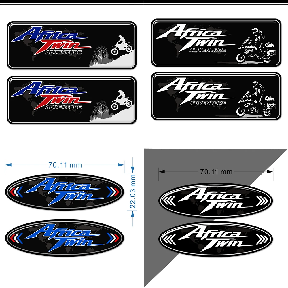 For Honda Africa Twin CRF1000L CRF 1000 1100 L CRF1100L Adventure Sports Stickers Kit Trunk Luggage Cases Tank Pad Protector