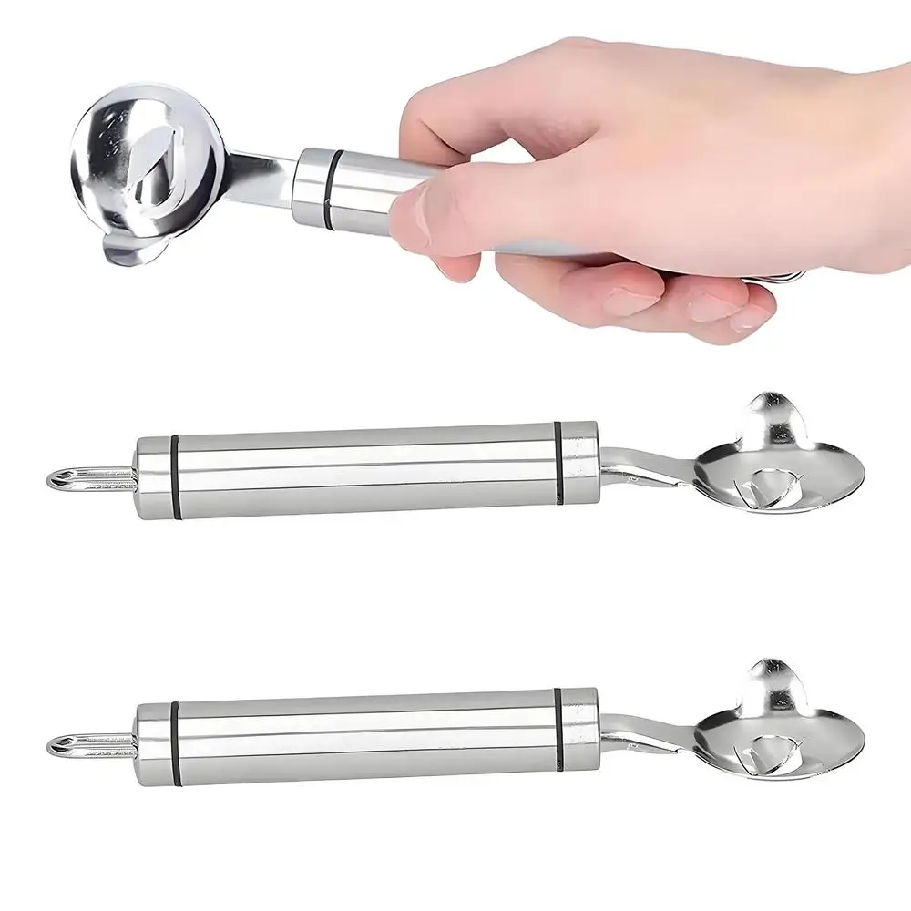 Home Kitchen Tool Peeler Multifunctional Stainless Steel Nopal Peeler Kitchen Accessories for Sliced Thorn Hole Mexican Cooking