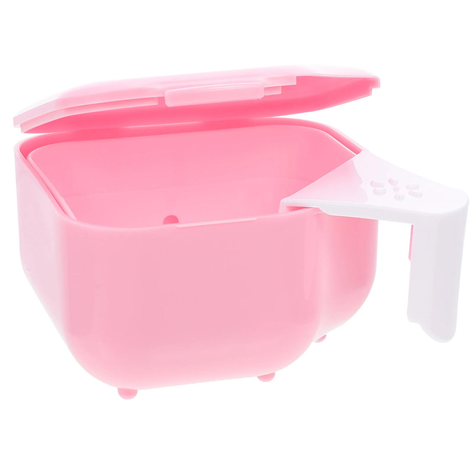 

Portable Denture Box False Teeth Holder Pp thodontic Container Storage Case Travel Camping Small Size Lightweight Practical