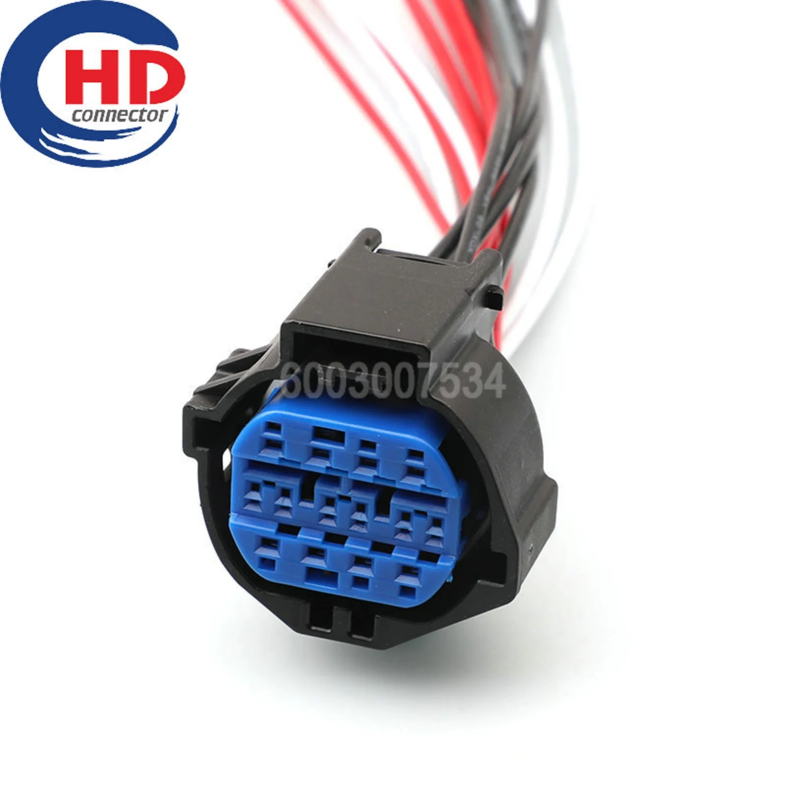 14 Pin Connector Waterproof 0.6mm 1.5mm Series Female Connector Cable Plug Motorcycle Electrical Harnesses