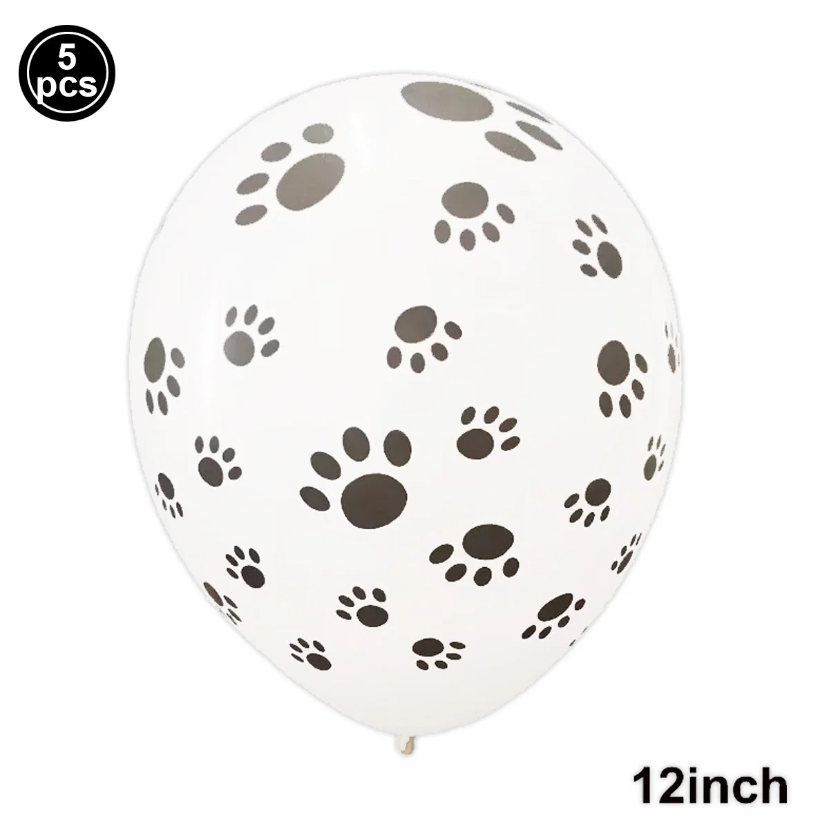 Puppy Birthday Party Decorations Corgi Walking Balloon Dog Paw Latex Balloons Dog Cake Toppers Puppy Theme Party Decorations