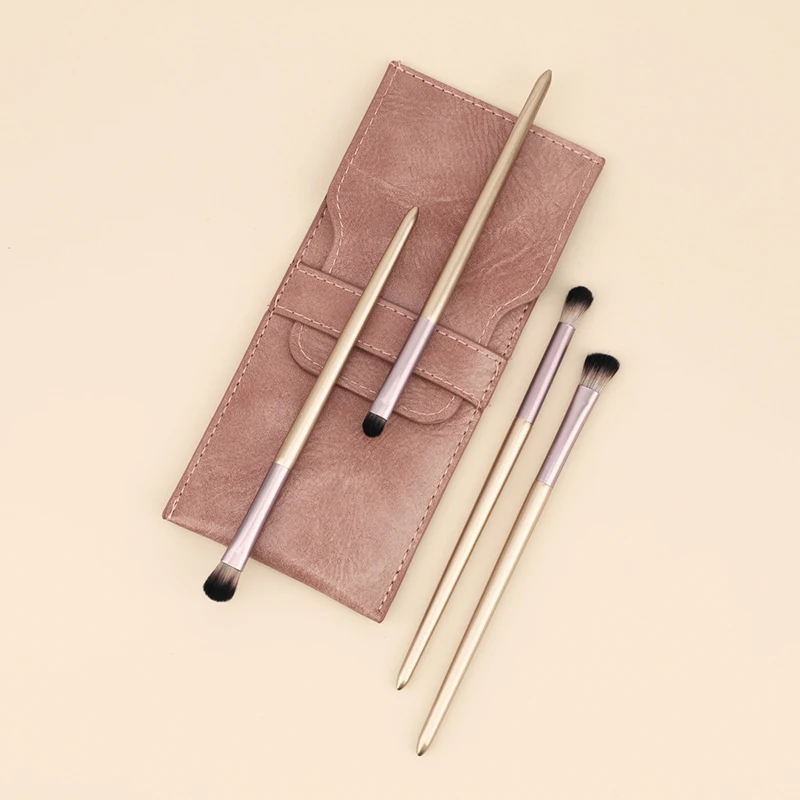 1 ~ 10 Stuks Oogschaduw Make-Up Borstels Set Ultra Zachte Vezel Wenkbrauw Neus Schaduw Highlight Borstels Make-Up Borstel Tool Cosmetisch