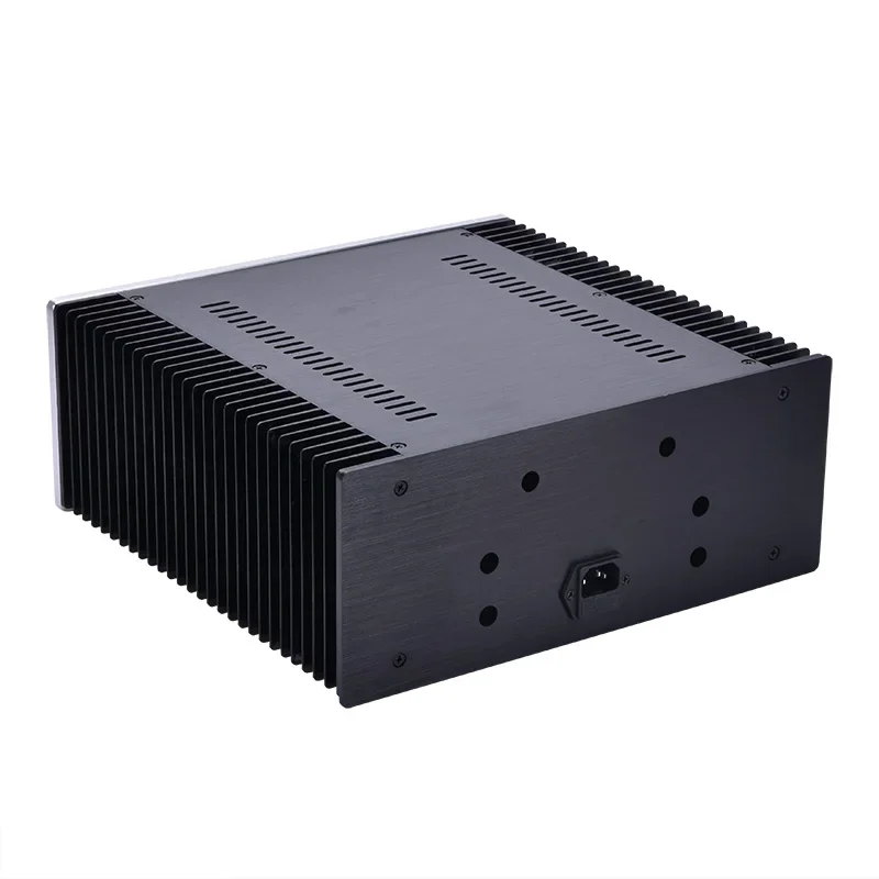 BRZHIFI Chassis Amplifier BZ3212A Double Radiator Aluminum Case Class A Power Amplifier Box Heat Sink Chassis Audio