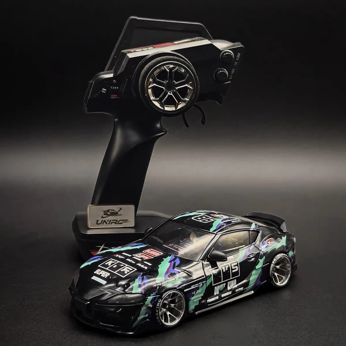 Samochód RC 1/28 WLtoys K969 2.4G Zdalnie Sterowany AWD Offroad Samochód Wyścigowy 30KM/H Drift Zabawki z karoserią