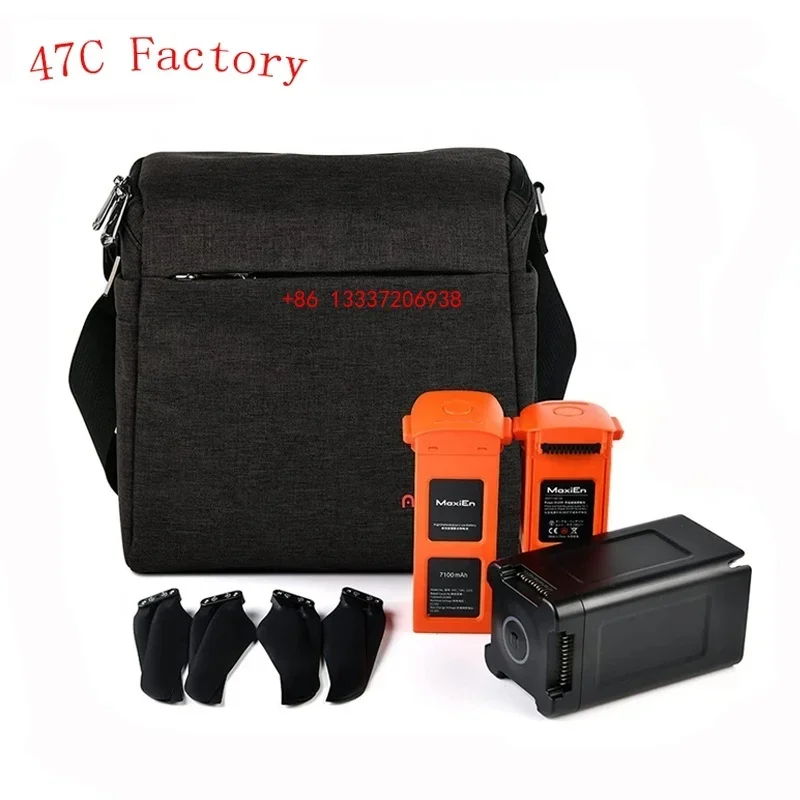 Shoulder Bag Suitcase Travel Carrying Drone Accessories For Autel Robotics EVO 2 II Evo2 Series Fly More Kit Accessory Bundle