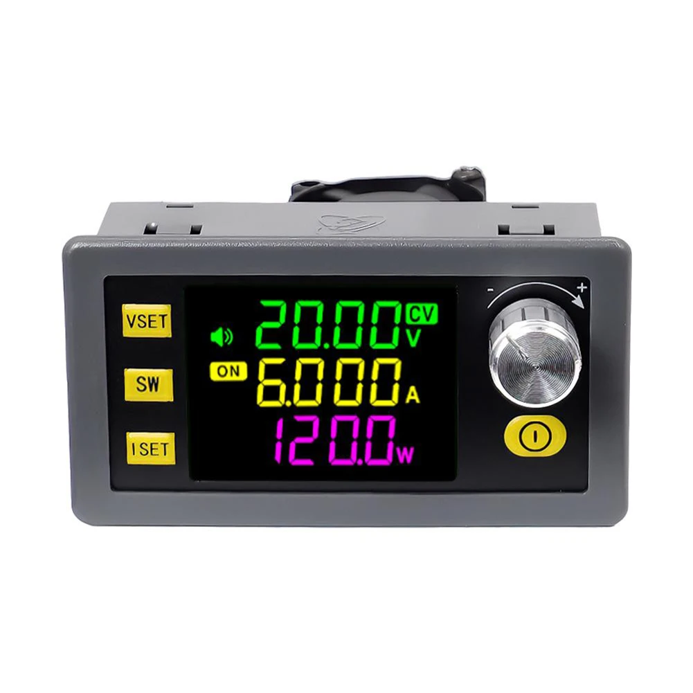 

For DIY Power Solutions CNC Voltage Regulator Full Screen Color Lcd Voltage Regulator Adjustable Power 120W DC Supply