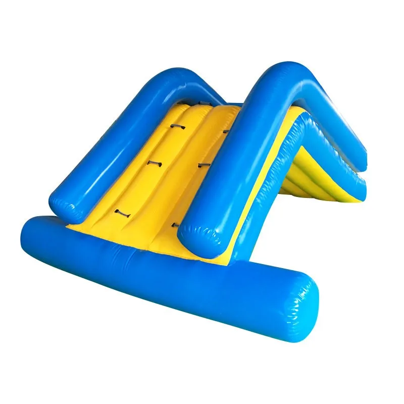 Inflatable mobile water park triangle slide small slide toy seesaw trampoline hot wheel floating toy