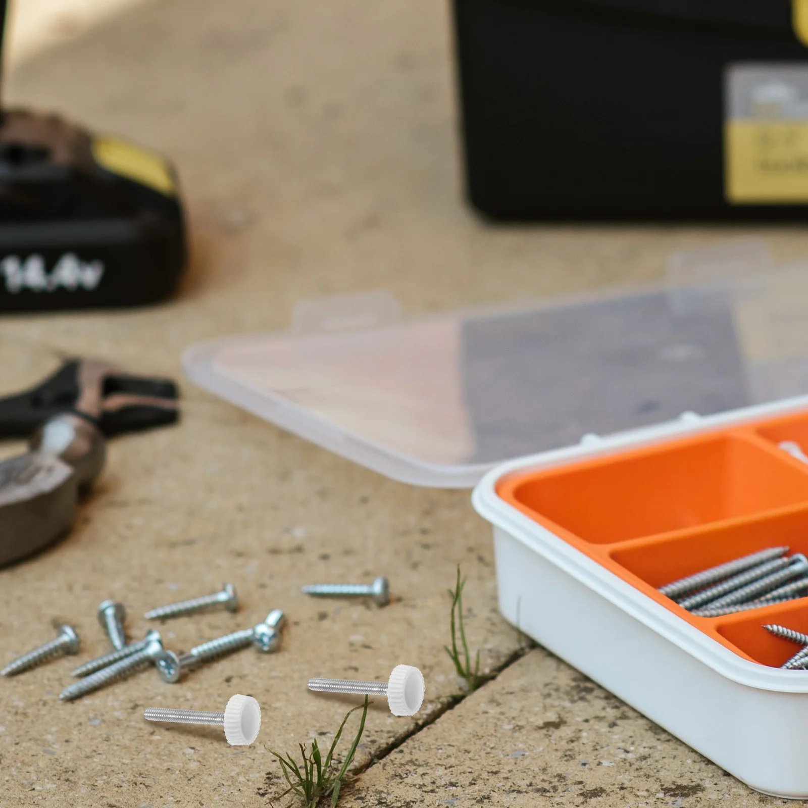 

50pcs Plastic Hand Knob M4X30 Thread Forming Thumb Screws For Pc Case Clamping Screw Knob Replacement Machine Handle Machinery