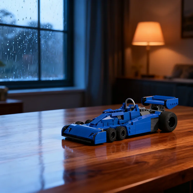 

808pcs MOC Tyrrell P34 Classic Collection Model Building Blocks Figure Ship Robot Aircraft Train City Medieval Galaxy Toy Gift