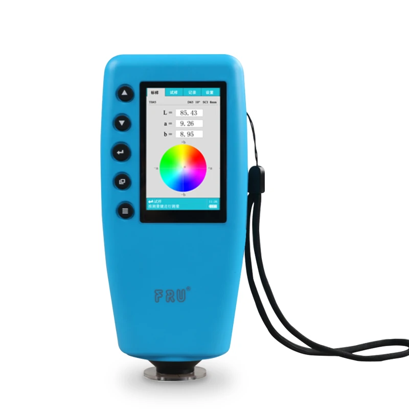 

WR-10QC Portable Color Difference Tester 4mm Measurement Caliber Paint Coating Textile Plastic Color Tester