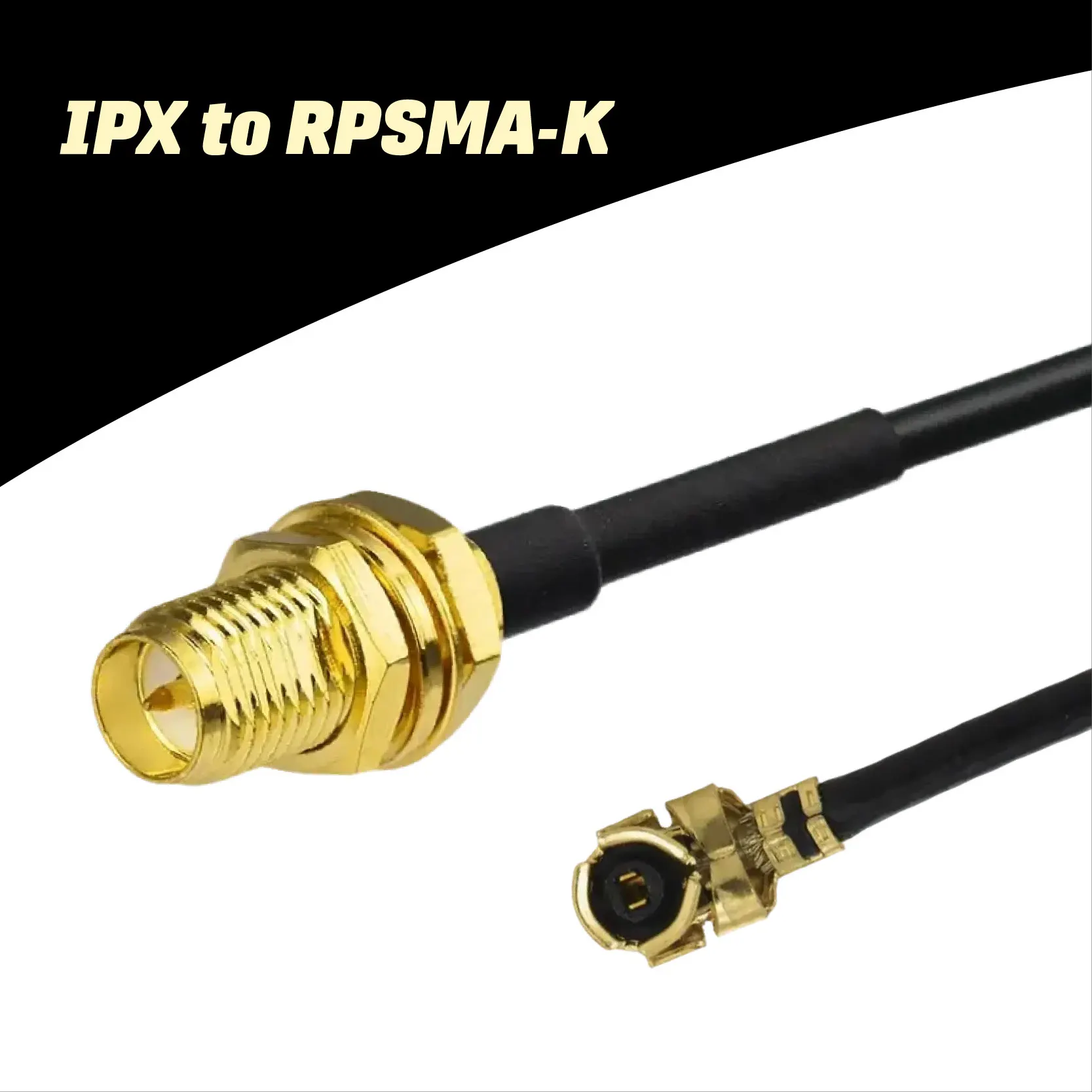 2 Stück 1,13 Kabel SMA Buchse auf UFL/U.FL/Low Loss Kabel auf (RP) SMA Pigtail WiFi Antennenverlängerungskabel