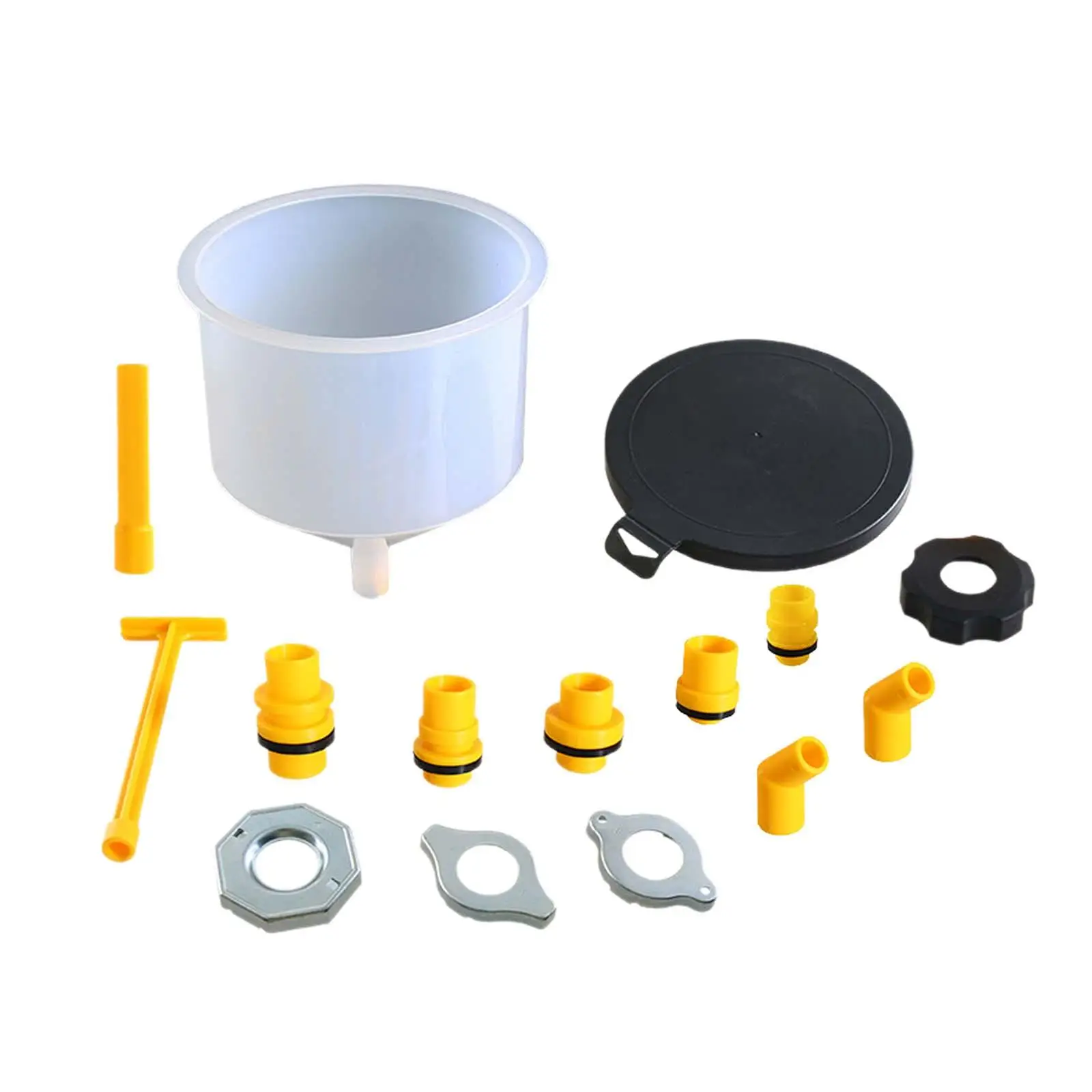 

15 шт. универсальный герметичный набор воронок для охлаждающей жидкости, автомобильный аксессуар, профессиональный