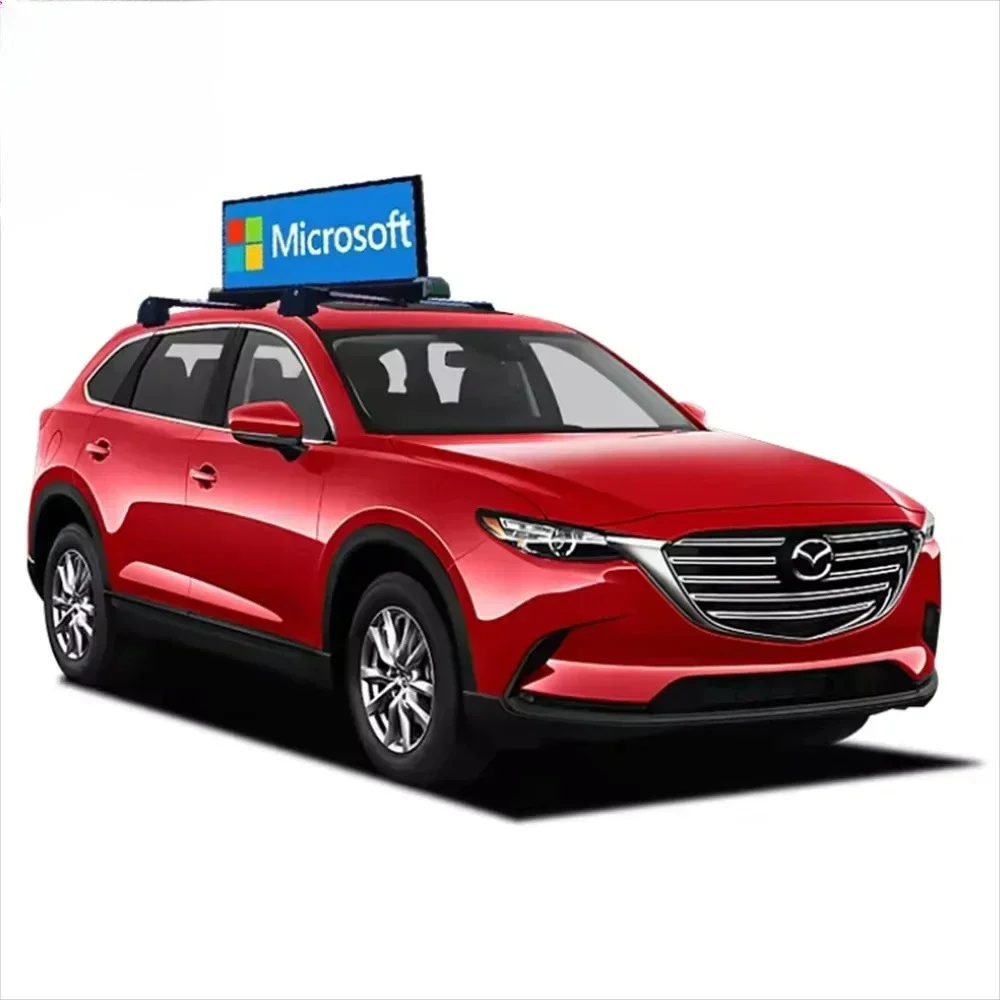 LEDIUP P5広告板 デジタル屋根広告看板 タクシーLEDディスプレイ 車載ディスプレイ 発光ダイオードモジュール部品