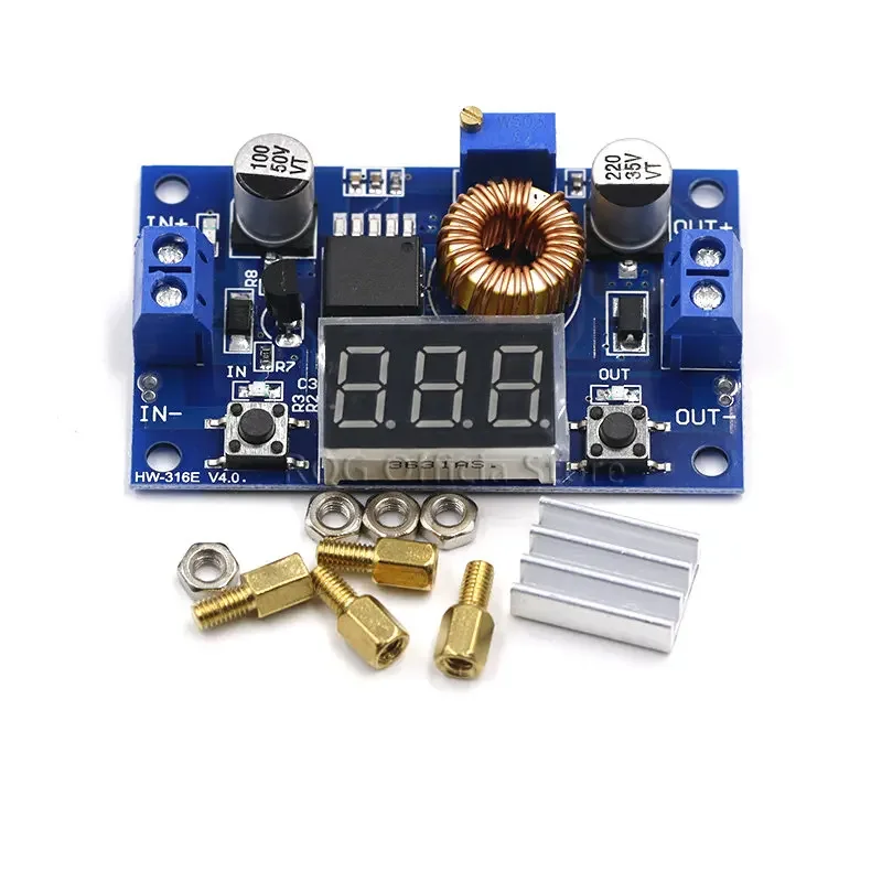 5A 75W XL4015 DC-DC Converter Verstelbare Step-Down Module 4.0-38V Tot 1.25V-36V Diy Verstelbare Voeding