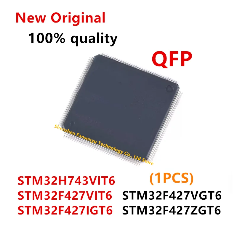 

(1piece)100% New STM32H743VIT6 STM32F427VGT6 STM32F427VIT6 STM32F427ZGT6 STM32F427IGT6 STM32H743 VIT6 QFP