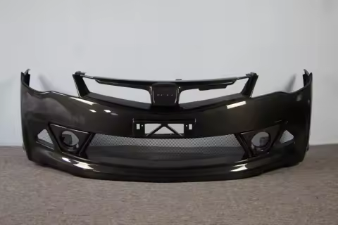 RR Style Fiber glass or Carbon Fiber Front Bumper and grille mesh For HONDA Civic Type R FD2