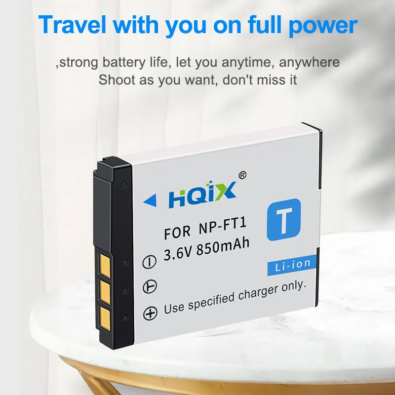 HQIX для Sony DSC-T10 L1 M1 M2 T11 T33 T1 T3 T5 T9 Камера NP-FT1 Зарядное устройство Аккумулятор