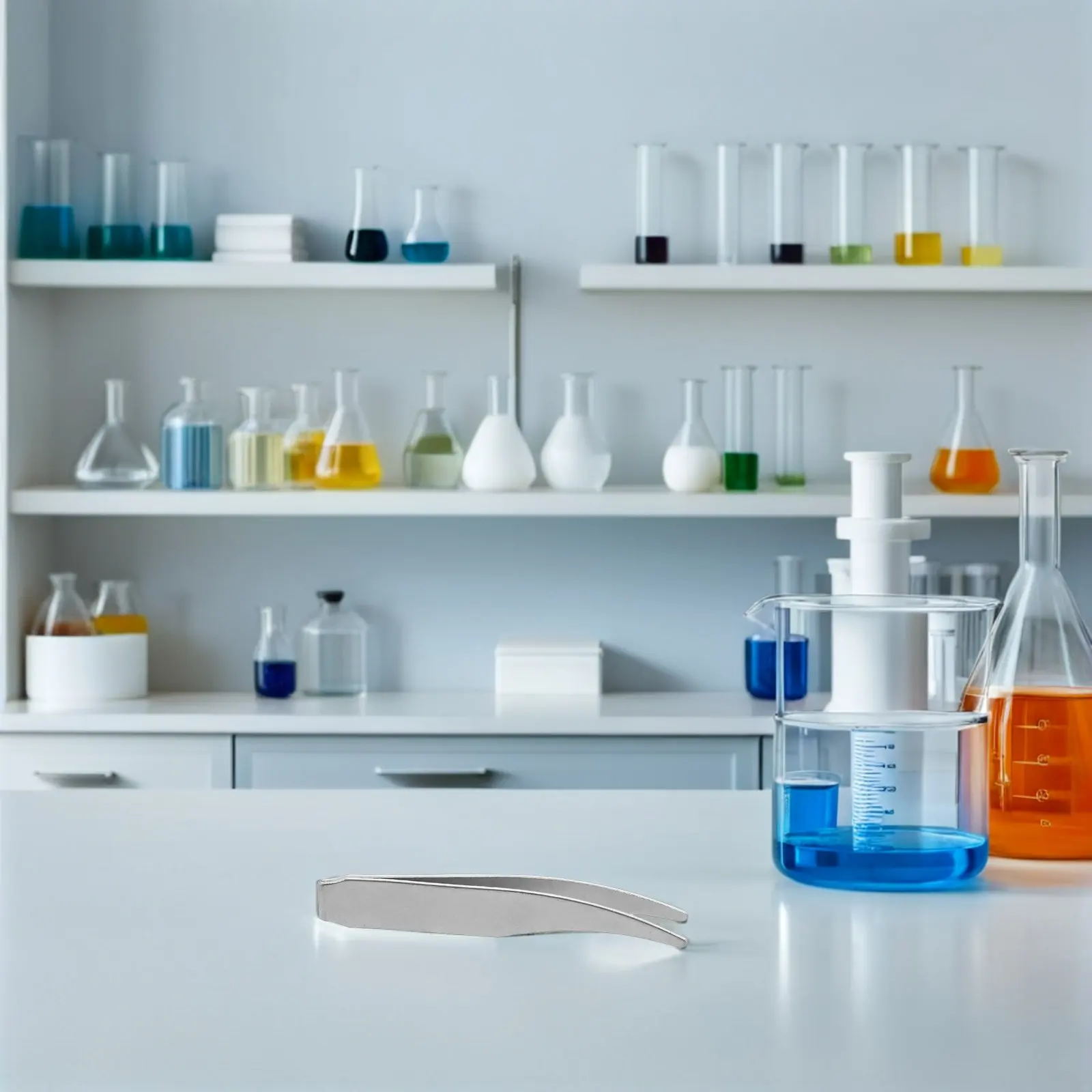 

Набор из 10 прецизионных лабораторных пинцетов с металлическими нескользящими эргономичными рукоятками для калибровочных гирь, весов и научных измерений