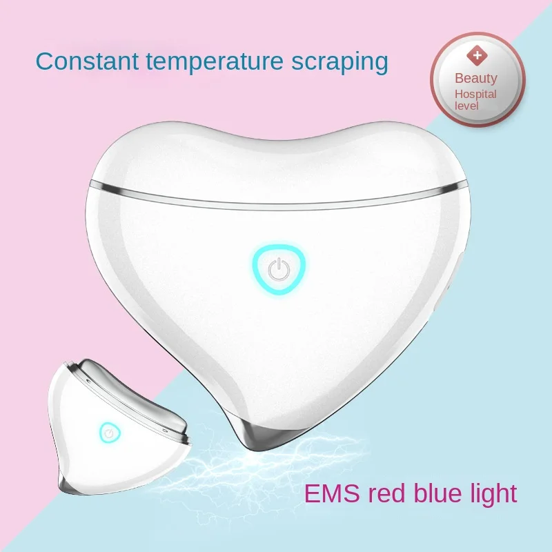 2024 New Electric Gua Sha Instrument Vibrating Massager Constant Temperature Hot Compress Lifting Beauty Instrument