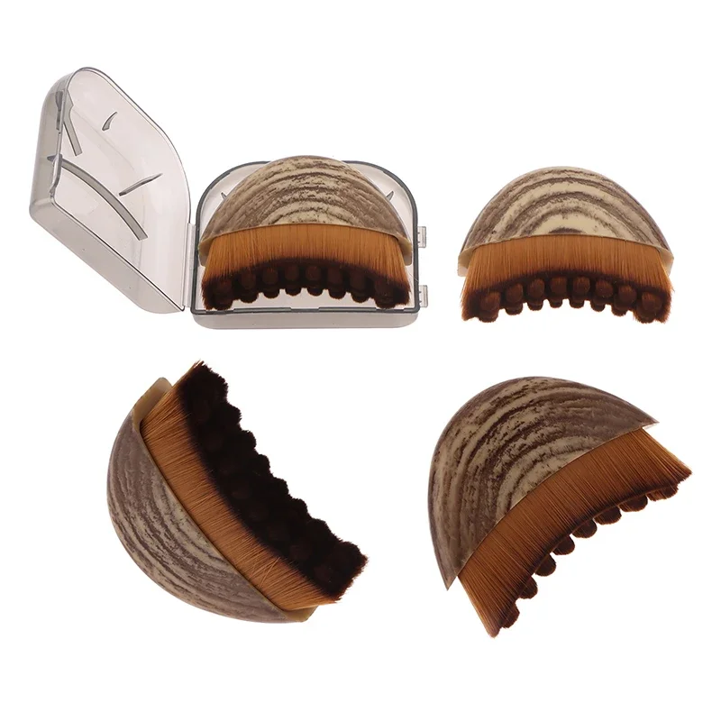 Spazzola per il viso per contorno linfatico con scatola Spazzola per il viso per spazzolatura a secco Massaggiatore per drenaggio linfatico per strumento per scolpire il mento del viso