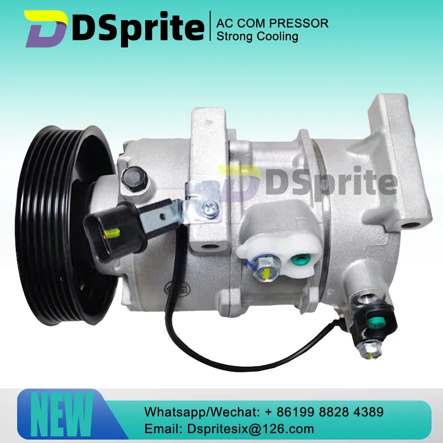 AC COMPRESSOR for Hyundai Accent Kia Rio Rio5 2012 2013 2014 2015 2016 2017 DVE12  97701-1R100 97701-1W600 977011R100 977011W600