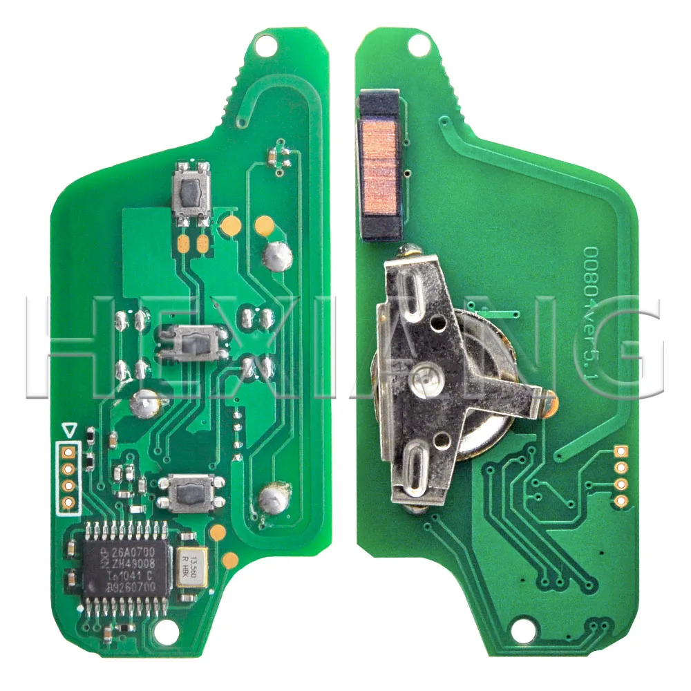 HE Car Remote Key For Peugeot 207 307 308 407 CC SW Citroen C1 C2 C3 C4 C5 Picasso CE0523 ID46 PCF7941Chip HU83/VA2 433ASK/FSK view 2
