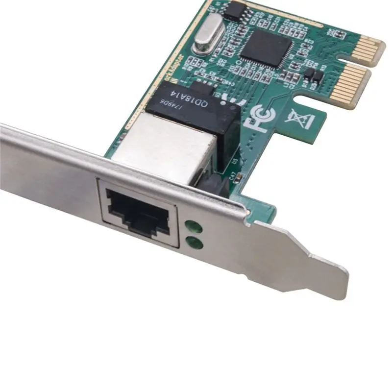 A40I 1000Mbps Gigabit Ethernet PCI Express PCI-E Network Card 10/100/1000M RJ45 LAN Adapter Converter Network Controller