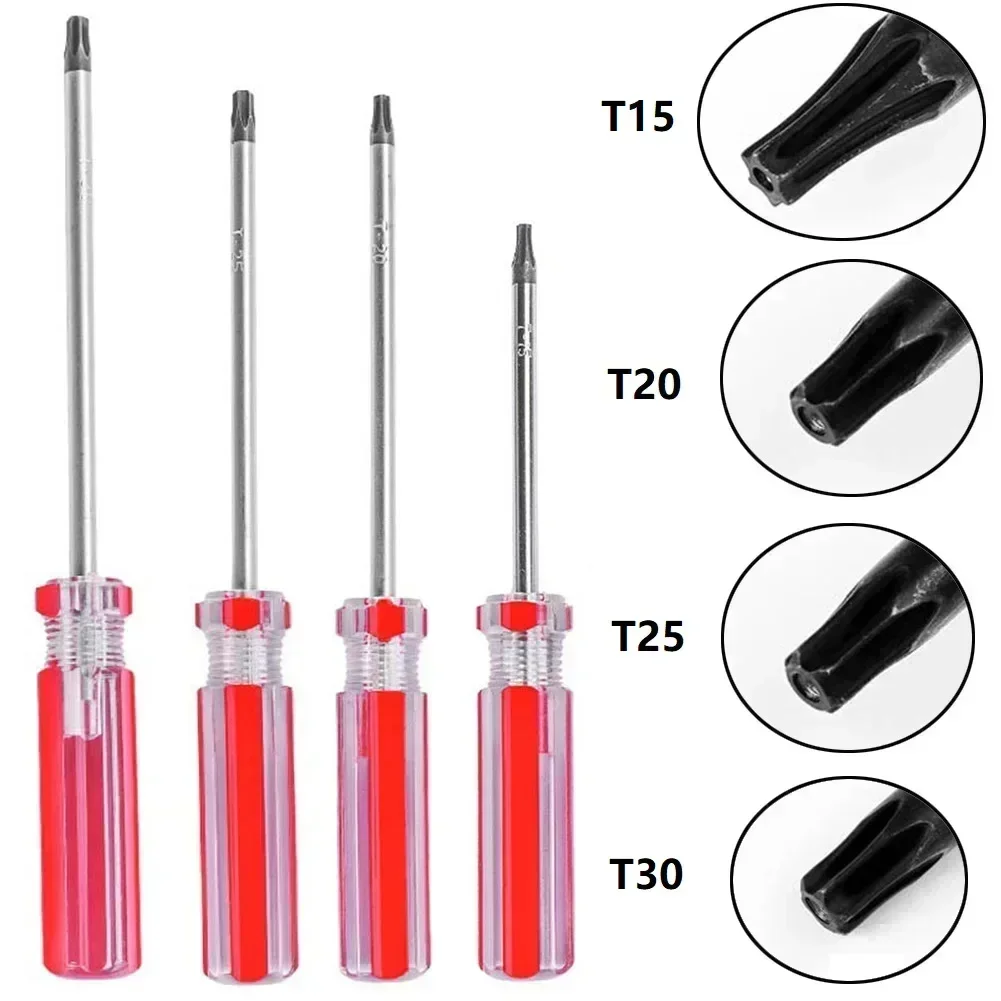 T15 T20 T25 T30 Multi-Function Precision Magnetic Screwdriver With Hole PVC Handle For Xbox 360 Wireless Controller Hand Tools