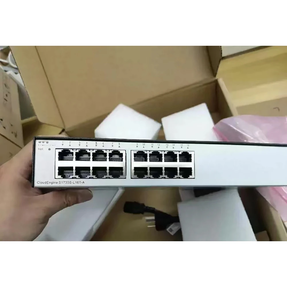 

Для переключателя HUAWEI S1703S-L16T-A
