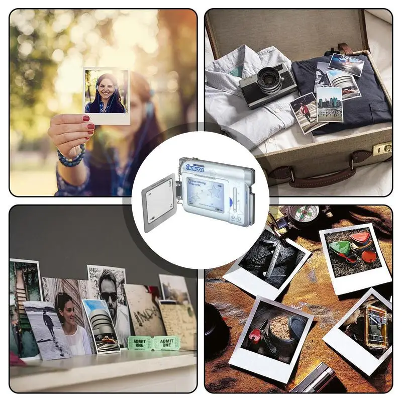 Soporte acrílico para sesión fotográfica Kpop de 3 pulgadas, marco de fotos, soporte de exhibición de fotos Idol, diseño único, funda protectora para tarjetas