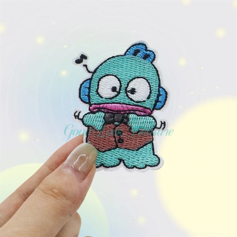 Cute Fun Cartoon characters Ironing Cloth Patch embroidered patch T-shirt jeans backpack badge sewing fabric patch