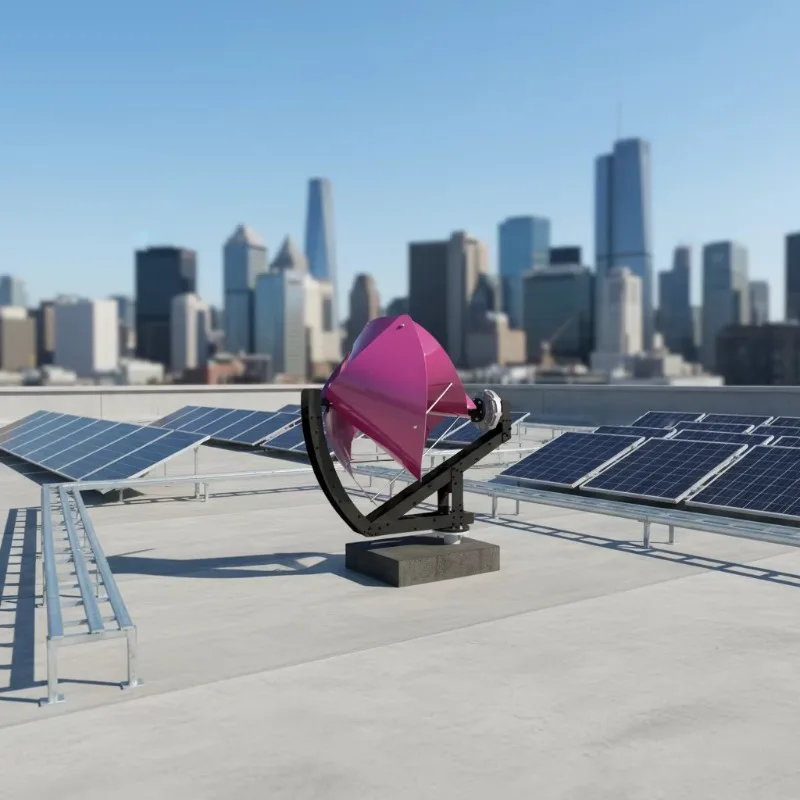 Small 1000W Free Power Archimedes Wind Turbine Generator 12v 1KW Hybrid Wind Solar Power System for Home Motorhome Ship Farm
