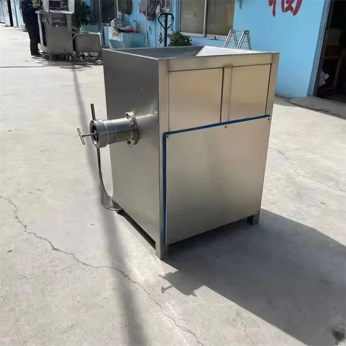Meat grinder for meat processing, grinder industrial automatic frozen meat grinder