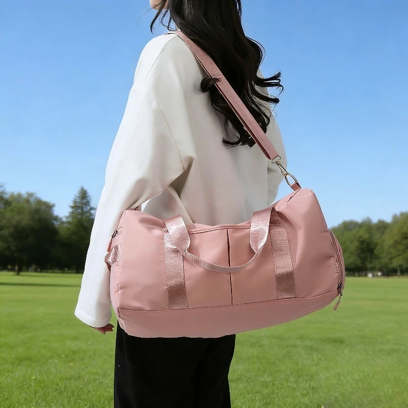

Unisex WaterResistant Travel Duffel Bag Multi Compartment Dry Wet Separation Gym Sports Backpack