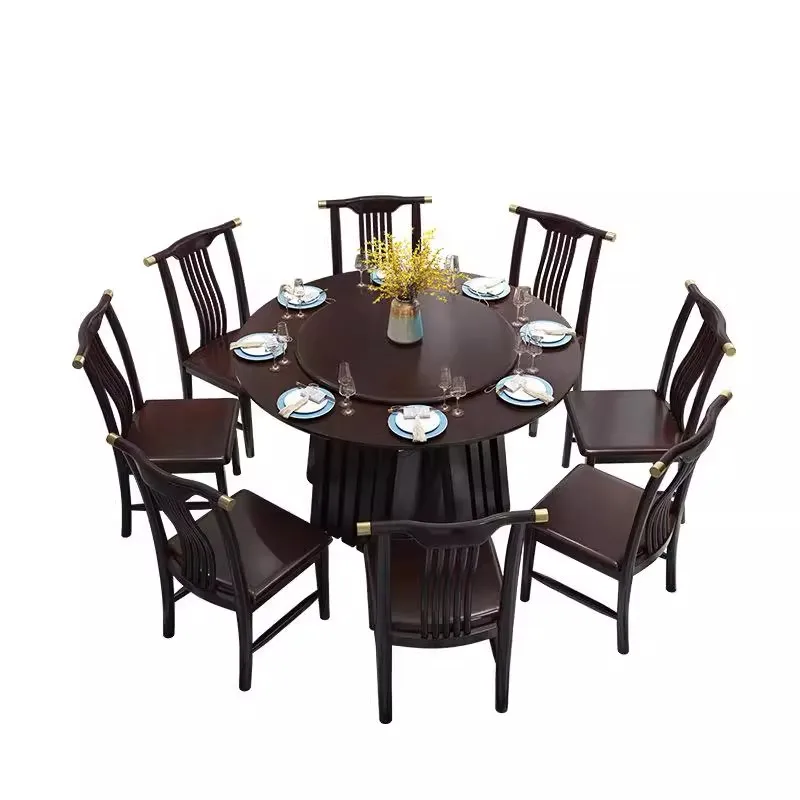 

#European Simple Style Natural Oak Wooden Oval Foldable Waterproof Dining Table Modern Home Villa Furniture Hotel Use